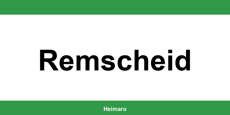 Telefonnummer des Wohnungsamts Remscheid und Termin