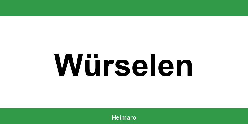 Telefonnummer des Wohnungsamts Würselen und Termin