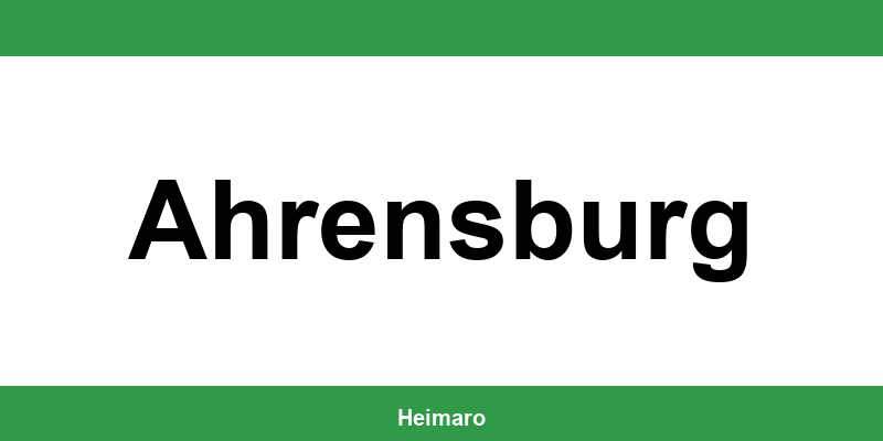 Telefonnummer des Wohnungsamts Ahrensburg und Termin