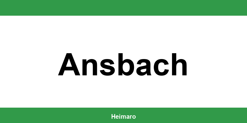 Telefonnummer des Wohnungsamts Ansbach und Termin