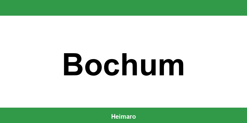 Telefonnummer des Wohnungsamts Bochum und Termin