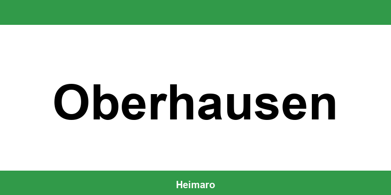 Telefonnummer des Wohnungsamts Oberhausen und Termin