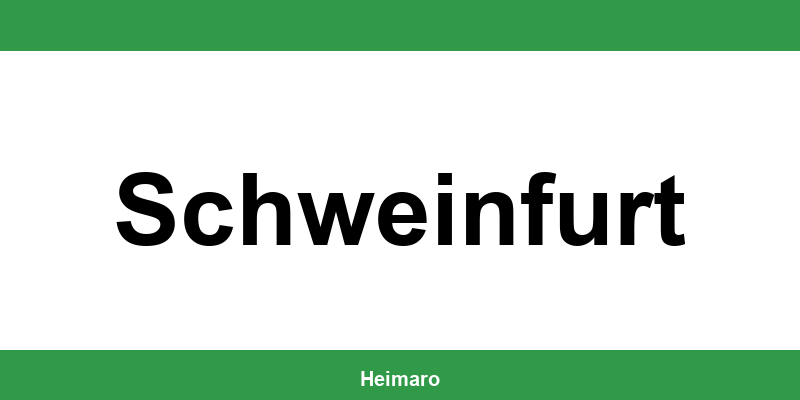 Telefonnummer des Wohnungsamts Schweinfurt und Termin