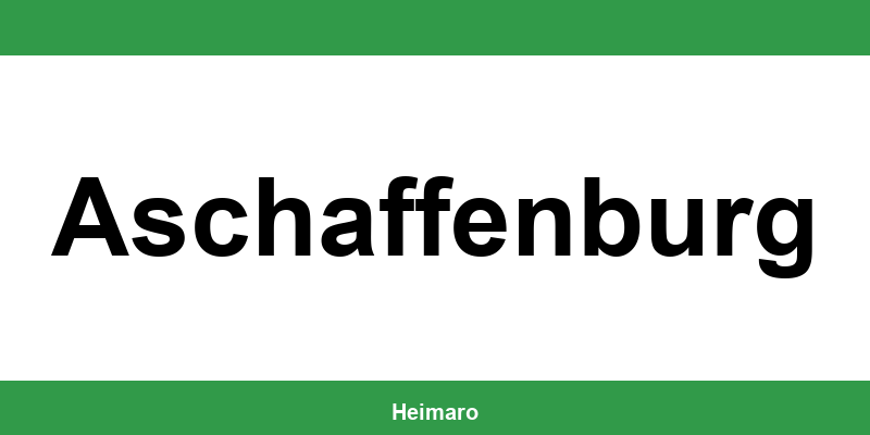 Telefonnummer des Wohnungsamts Aschaffenburg und Termin