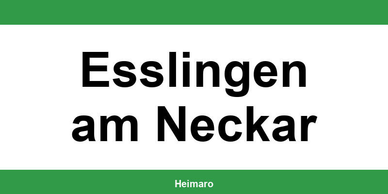 Telefonnummer des Wohnungsamts Esslingen am Neckar und Termin