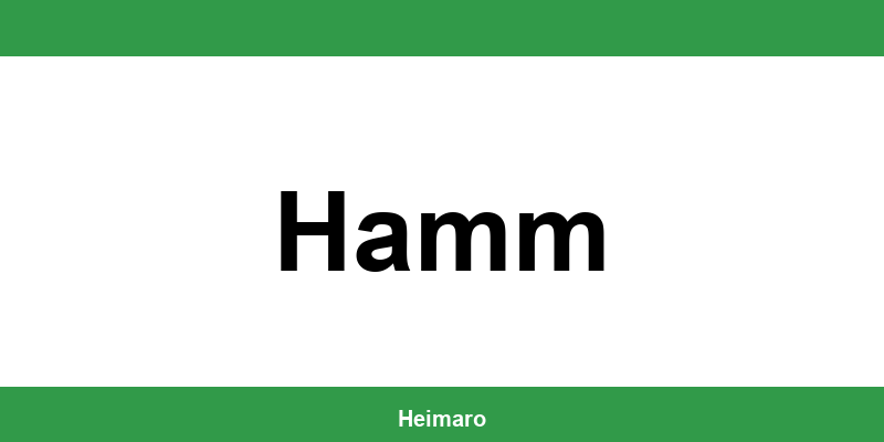Telefonnummer des Wohnungsamts Hamm und Termin