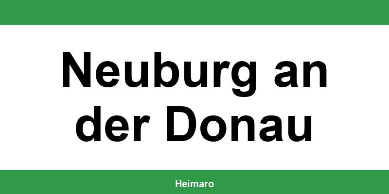 Telefonnummer des Wohnungsamts Neuburg an der Donau und Termin