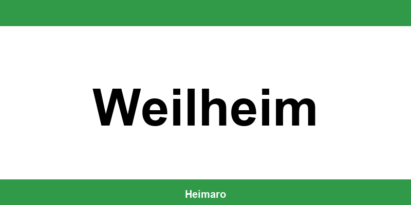 Telefonnummer des Wohnungsamts Weilheim und Termin