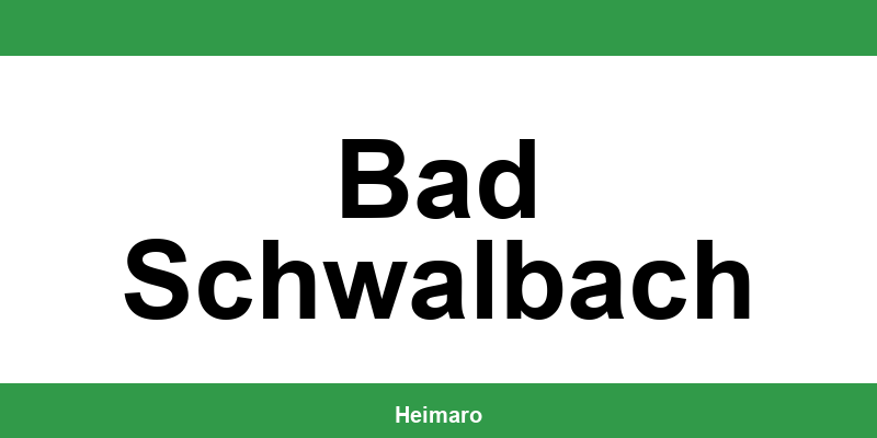 Telefonnummer des Wohnungsamts Bad Schwalbach und Termin